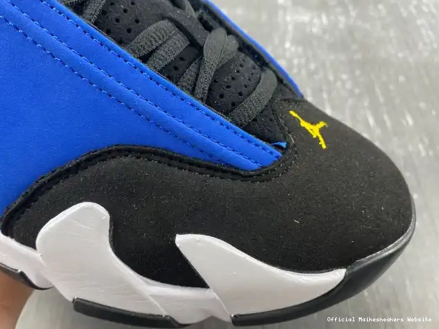 Official Maikesneakers 14 Retro 487471-407 Jordan Laney 0625